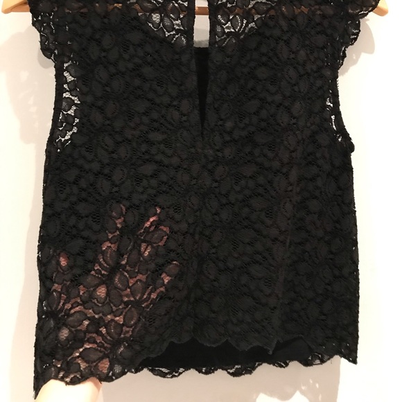 π Black Talula Lace Crop - Picture 4 of 4